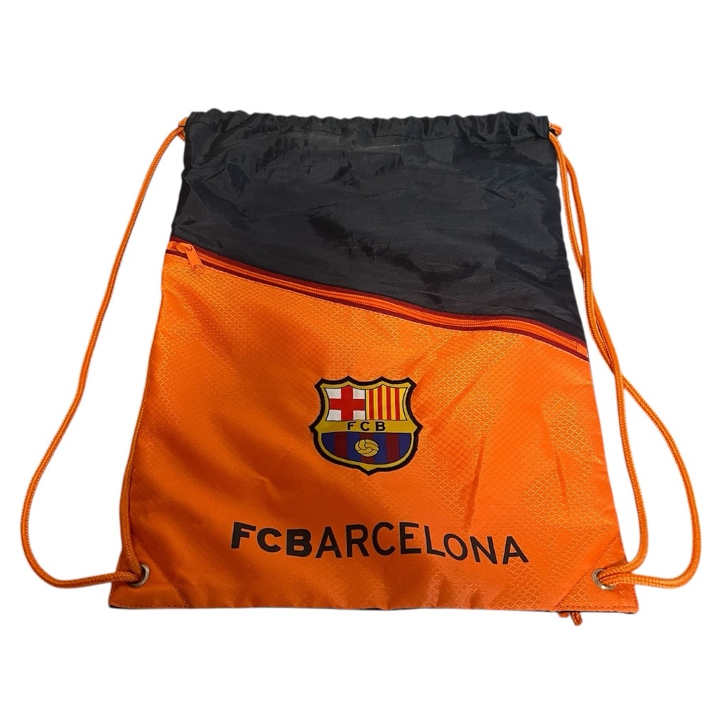 Fc Barcelona Authentic Official Licensed Soccer Drawstring Cinch Sack Bag